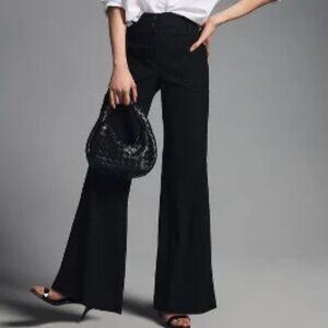 NWT Anthropologie Wide-Leg Flare Pants